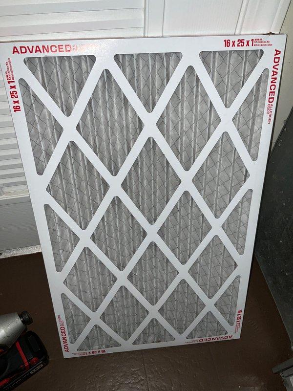 # Service Summary

Completed annual air conditioner maintenance and tune-up on residential AC system. Performed comprehensive inspection of indoor air handler unit, verified proper refrigerant line connections and electrical wiring integrity, and confirmed condensate drain line operation. Replaced 16x25x1 air filter with new ADVANCED brand pleated filter to ensure optimal airflow and system efficiency.

# Detailed Service Report

Performed scheduled annual maintenance and tune-up on residential air conditioning system. Conducted thorough inspection of indoor air handler unit located in mechanical space. Verified all refrigerant line connections for proper insulation and secure fittings, with copper lines showing no signs of wear or refrigerant leakage. Inspected electrical wiring bundle and confirmed all connections were secure and properly terminated.

Examined PVC condensate drain line running from air handler to floor penetration. Verified drain line was clear and draining properly 