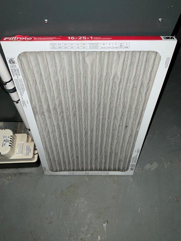 Completed comprehensive furnace tune-up on residential HVAC system. Performed full inspection of furnace components, verified proper operation of all controls and safety devices, and checked electrical connections. Replaced 16x25x1 3M Filtrete air filter, inspected condensate pump and drainage system for proper function, and examined refrigerant lines for any signs of wear or damage. All equipment found operating within manufacturer specifications with no issues detected.