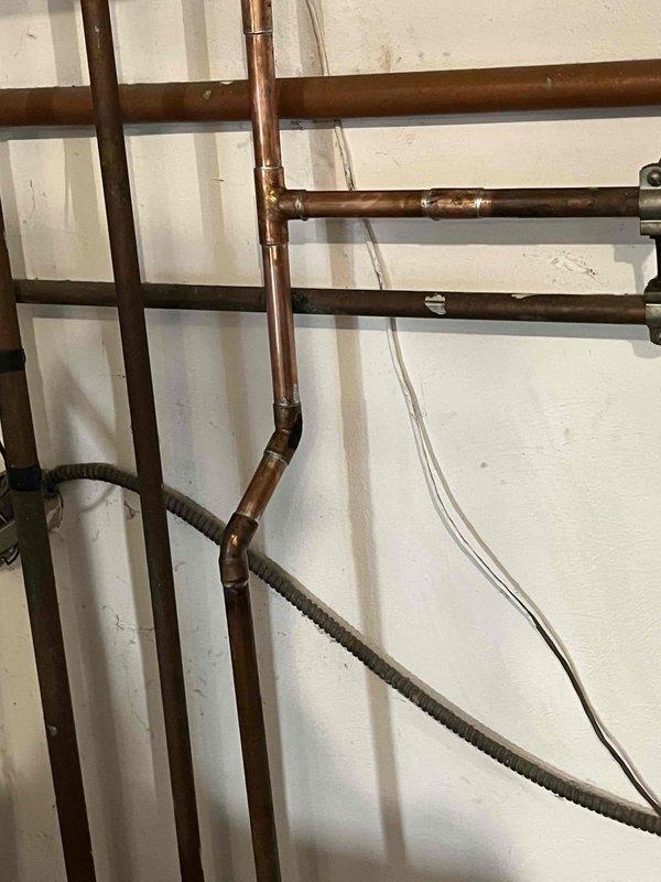 Completed sold repair on heating system serving 10+ year old unit. Performed soldering work on copper plumbing lines associated with the hydronic heating system, ensuring all joints were properly fitted and sealed. Collected outstanding balance from previous service calls.