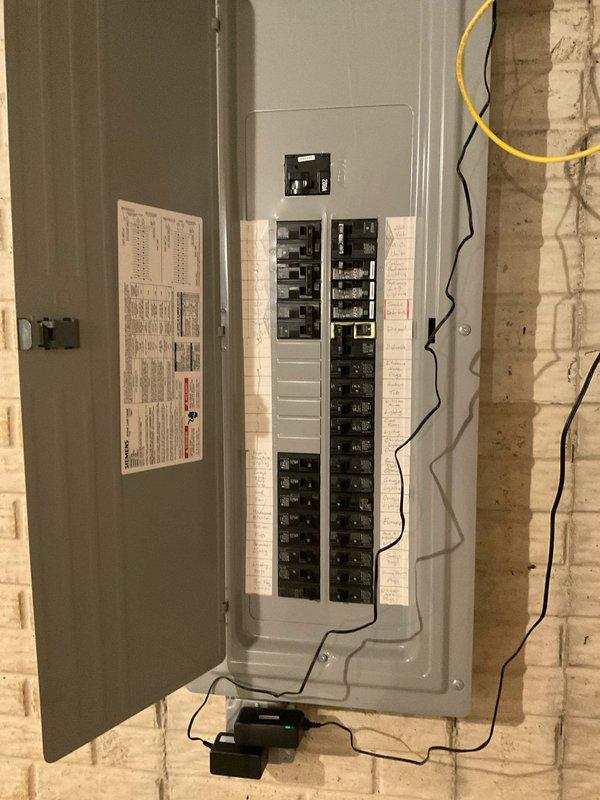 Completed on-site assessment for air conditioning system replacement. Existing unit utilizes R22 refrigerant, which is being phased out, necessitating full system replacement rather than repair. Evaluated electrical panel capacity and existing infrastructure to ensure compatibility with new equipment installation, photographed current electrical service and utility room layout to prepare comprehensive replacement estimates with multiple equipment options.