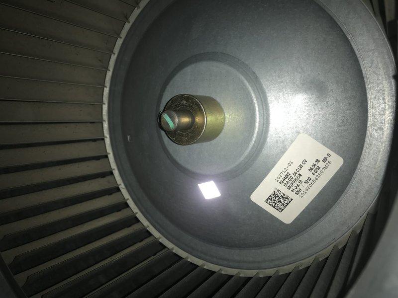 Completed annual AC tune-up and maintenance inspection on residential air conditioning system. Performed comprehensive system evaluation including inspection of air filter, blower motor assembly, and evaporator coil components. Air filter was examined and found to be in clean condition with proper airflow. Blower motor and fan assembly were inspected, with motor bearings and shaft verified to be functioning properly. All system components were photographed for maintenance records and found to be operating within normal parameters.