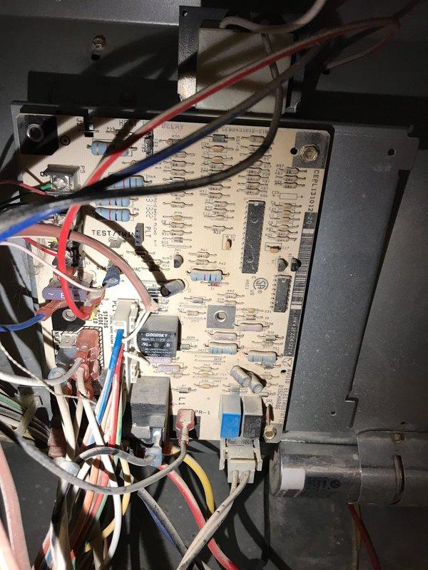 Completed Club AC8-12 preventive maintenance agreement visit on residential HVAC system. Performed comprehensive inspection of furnace unit including visual examination of gas valve assembly, blower motor, electrical connections, and control board. Documented system condition with interior component photography showing all major components operating within normal parameters. Verified proper wire connections, checked control board functionality, and confirmed all safety devices in working order. System operating efficiently with no immediate repairs required at this time.