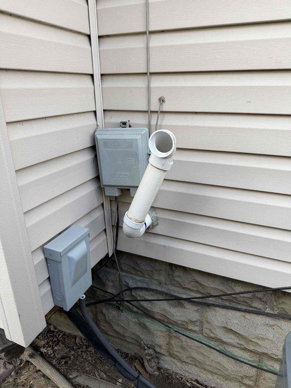 Responded to callback for cellucore venting replacement to address permit compliance issue. Removed existing non-compliant cellucore vent piping and installed new Schedule 40 PVC vent pipe system per code requirements. Secured all new PVC piping with proper strapping and supports, routed exterior vent termination through building envelope, and verified proper pitch and clearances throughout installation. System tested and operational upon completion.
