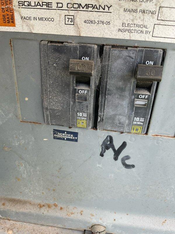 Conducted on-site assessment for HVAC system replacement and provided detailed estimate. Documented existing electrical infrastructure, including Square D electrical panel with 100-amp main breaker and associated circuit distribution system. Photographed current electrical service configuration to ensure proper compatibility with proposed HVAC equipment specifications. Discussed referral program opportunities with property owner during scheduled appointment window.