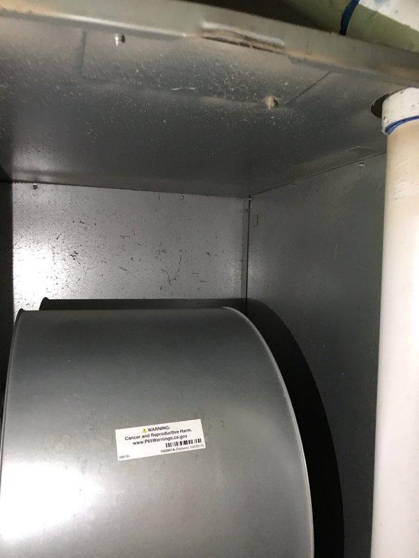 Completed annual air conditioner maintenance tune-up on a new AC system as part of prepaid membership agreement. Performed comprehensive inspection of indoor air handler unit, examining blower assembly, evaporator coil housing, refrigerant line connections, condensate drain system, and electrical wiring connections. All components found to be in excellent operating condition with minimal dust accumulation typical of a new installation, system operating within manufacturer specifications.