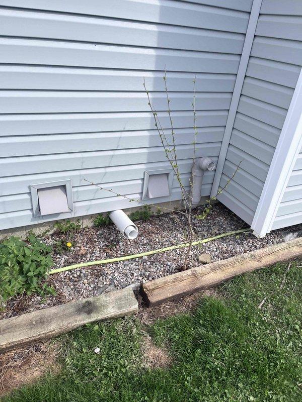 Completed installation of 3.5-ton air conditioning unit with matching evaporator coil on right side of residence. System was properly positioned, refrigerant lines were connected and tested for leaks, electrical connections were made, and new smart thermostat was installed and programmed to 70 degrees. All components were tested and verified operational upon completion.