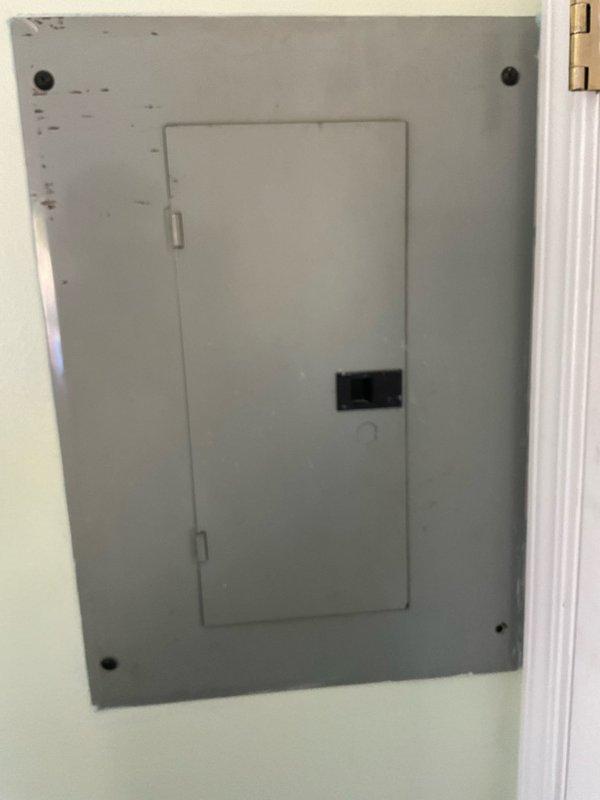 Completed comprehensive estimate for furnace and air handler replacement. Assessed existing All Temp HVAC system installation in utility closet, including furnace unit with mounted air handler, metallic supply ductwork, and flexible return duct connections. Evaluated electrical panel requirements and existing service capacity to support new equipment installation.
