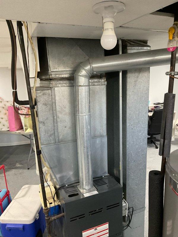 Conducted on-site assessment for air conditioning system replacement. Evaluated existing HVAC equipment located in basement utility area, including current furnace installation and ductwork configuration. Documented electrical panel location and conduit routing to determine feasibility of relocating system to alternative location within home. Provided comprehensive replacement quote addressing both standard replacement at current location and options for system relocation with associated modifications to electrical service, ductwork, and condensate drainage requirements.