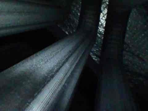 Completed scheduled AC tune-up and maintenance inspection on residential air conditioning system. During inspection, identified deteriorated condensate drain line with visible corrosion and surface degradation requiring attention, and documented ductwork and insulation conditions in mechanical space. All routine maintenance tasks performed per agreement specifications, system operational at time of departure.