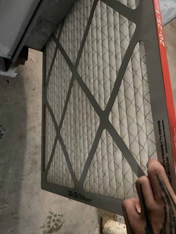 Performed preventive maintenance tune-up on furnace and water heater system. Inspected and replaced 20x25x1 pleated air filter, examined condensate drain pan and drainage components for proper operation, and verified all mechanical systems were functioning within normal parameters.