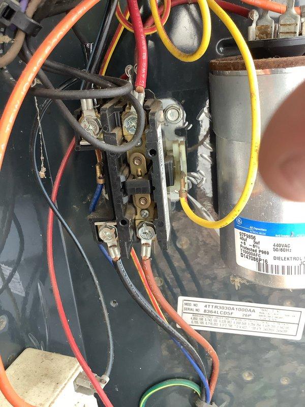 Completed preventive maintenance agreement visit on air conditioning system. Performed comprehensive inspection of electrical components including contactor assembly, motor connections, and wiring harness. Verified proper voltage and amperage readings using clamp meter, recording 5.8 amps on compressor circuit. All electrical connections found secure with no signs of overheating or deterioration. System operating within manufacturer specifications.