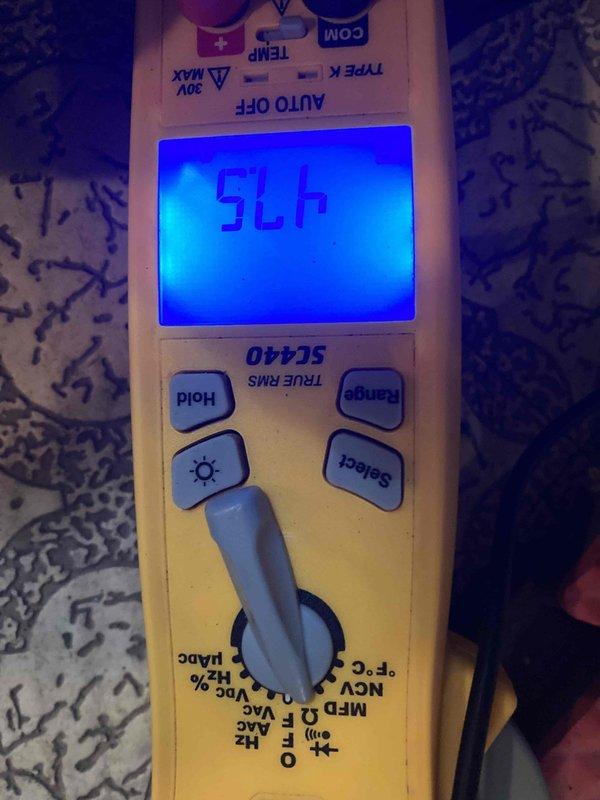Performed comprehensive AC/furnace tune-up on Lennox 16ACX-024-230A01 outdoor unit (serial number 1922G40091). Conducted standard maintenance inspection, verified proper refrigerant charge of HFC-410A (7 lbs 2 oz factory charge), tested electrical components and confirmed compressor RLA at 10.19 amps and fan motor FLA at 1.0 amps within manufacturer specifications. Measured and recorded operating temperature of 52.4°F, indicating normal system performance and proper heat exchange.