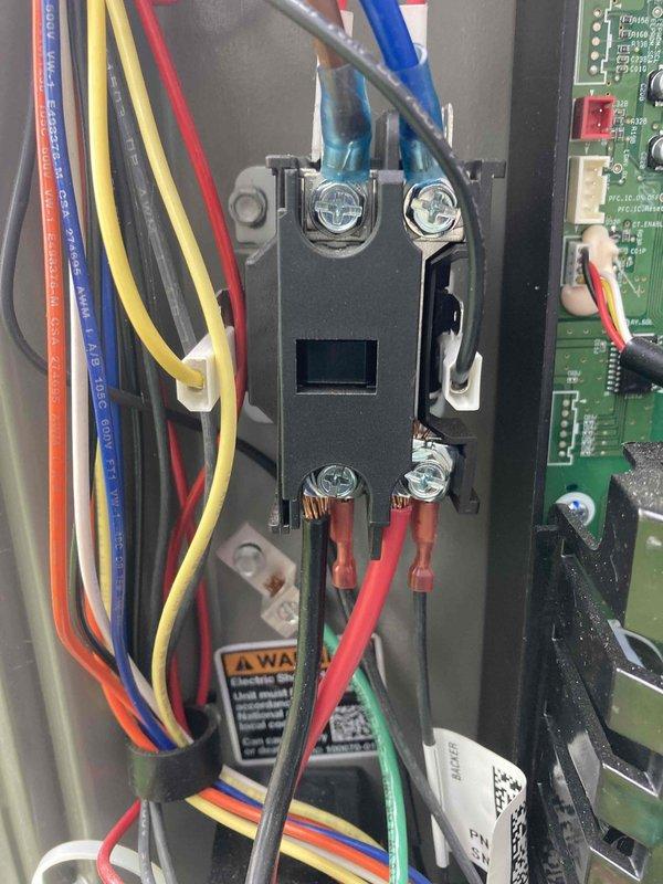 Completed preventive maintenance inspection on residential air conditioning system as part of CLUB AC 4-6 agreement. Performed comprehensive evaluation of electrical components including generator disconnect switch, transfer switch assembly, and primary contactor. Inspected and documented condition of control board, wiring connections, and safety indicators. All fuse indicator lights functioning properly with no illuminated fault conditions observed. Verified proper operation of disconnect mechanism and confirmed secure wire terminations on contactor and control board connections. System operating within normal parameters with no immediate service needs identified.