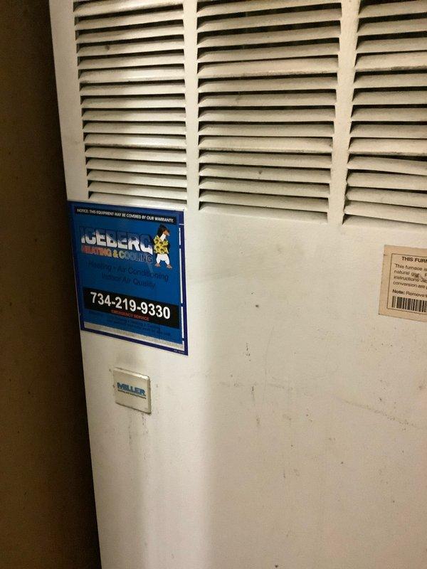Completed annual AC tune-up on a 10-year-old air conditioning system with no reported issues. Performed comprehensive inspection of indoor furnace unit and outdoor condenser, checking refrigerant levels, electrical connections, and system operation. Noted vegetation overgrowth around outdoor unit base requiring clearance for proper airflow, and documented system condition for DTE rebate eligibility.