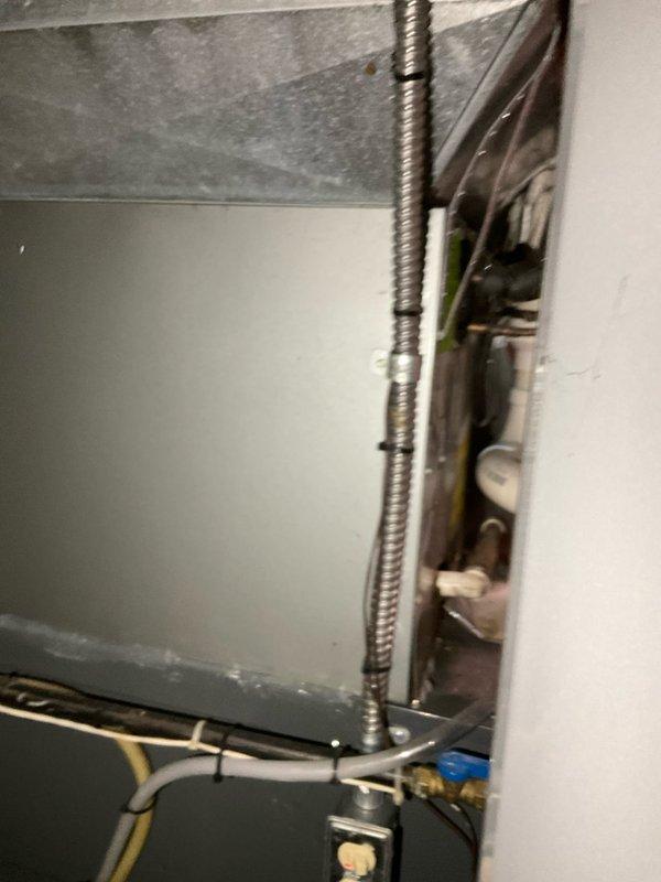 Conducted on-site assessment of existing R22 air conditioning system experiencing refrigerant leak and freeze-up conditions. Evaluated current HVAC equipment installation including furnace cabinet, ductwork, condensate drainage system, electrical connections, and associated mechanical components. Provided comprehensive replacement estimates for new air conditioning system to address failed equipment and obsolete refrigerant type.