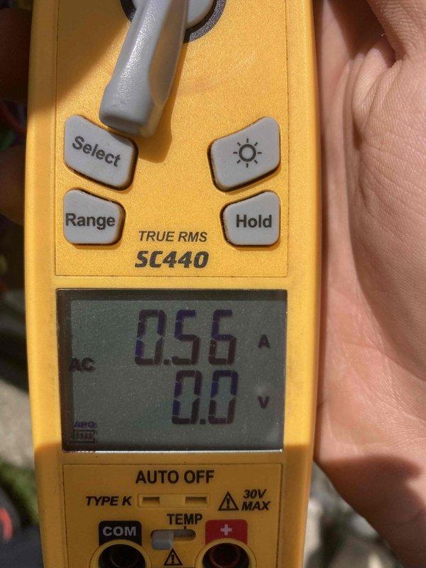 Completed club maintenance agreement visit for air conditioning system and water heater. Performed electrical diagnostics using digital multimeter to verify proper amperage draw and voltage readings on AC system components. Inspected and tested capacitor connections and verified all electrical connections on control panel were secure and functioning within manufacturer specifications.