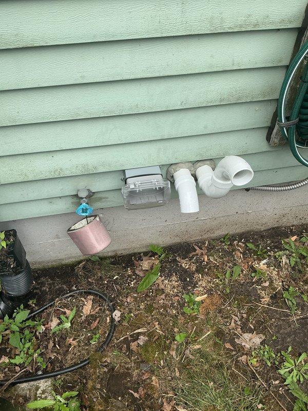 Installed a weatherproof GFCI outlet in an Intermatic Type 3R rated enclosure on the building exterior. The ground fault circuit interrupter was properly wired, tested for functionality with the LED indicator confirming power, and the hinged clear protective cover was secured to maintain weather resistance per code requirements.