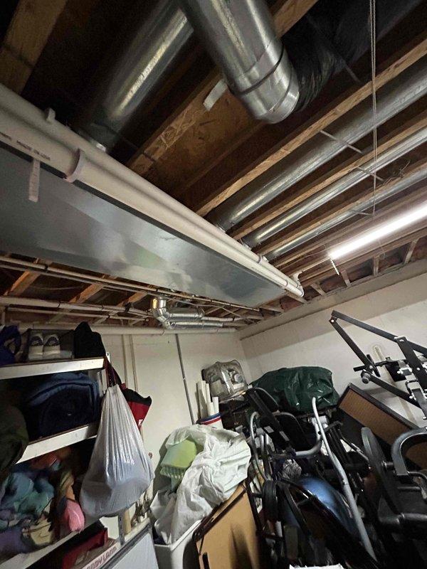 Completed full HVAC system installation including a 90,000 BTU gas furnace, 4-ton air conditioning unit with rear discharge configuration, evaporator coil, and whole-home humidifier. Installed new dedicated electrical circuit to support the equipment. All ductwork connections were secured and properly sealed to the new air handler. System was tested for proper operation, airflow verified, and all mechanical and electrical components confirmed functional per manufacturer specifications.