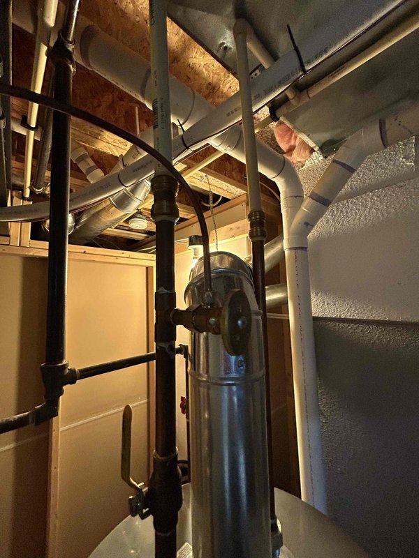 Completed full HVAC system installation including a 90,000 BTU gas furnace, 4-ton air conditioning unit with rear discharge configuration, evaporator coil, and whole-home humidifier. Installed new dedicated electrical circuit to support the equipment. All ductwork connections were secured and properly sealed to the new air handler. System was tested for proper operation, airflow verified, and all mechanical and electrical components confirmed functional per manufacturer specifications.