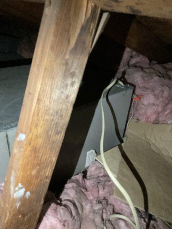 Conducted site assessment in attic space to provide estimate for HVAC system replacement. Evaluated existing Unico high-velocity ductwork system and structural conditions, documenting attic access, available clearances, existing duct routing, and insulation conditions. Also assessed property for ductless mini-split system installation options as customer is considering both replacement approaches before making final equipment selection decision.