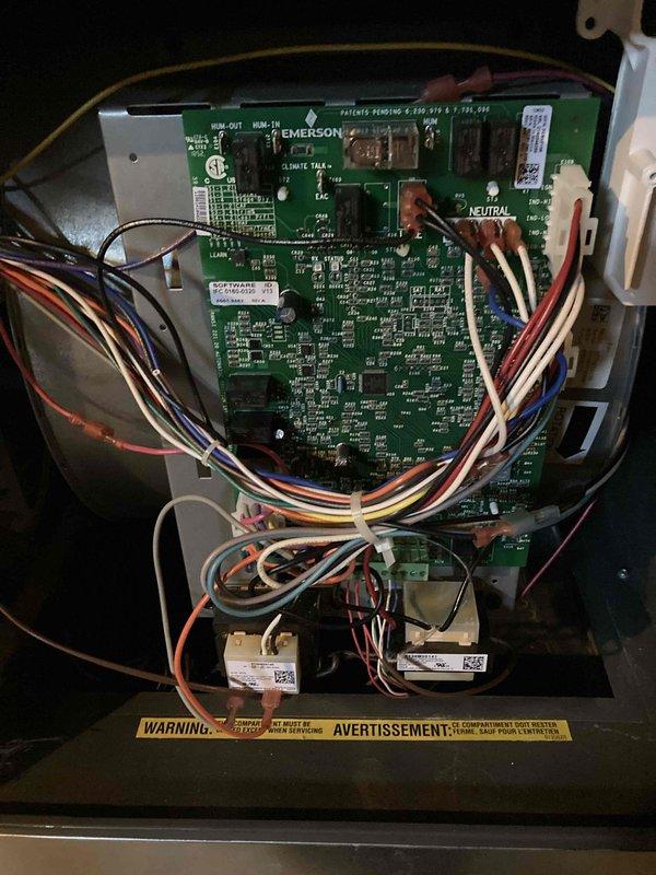 Completed Club AC8-12 maintenance agreement visit. Performed system diagnostics and measurements, recording 10.14 amp draw on compressor circuit using digital multimeter. Inspected Emerson control board and verified all electrical connections, safety circuits, and component functionality within normal operating parameters.