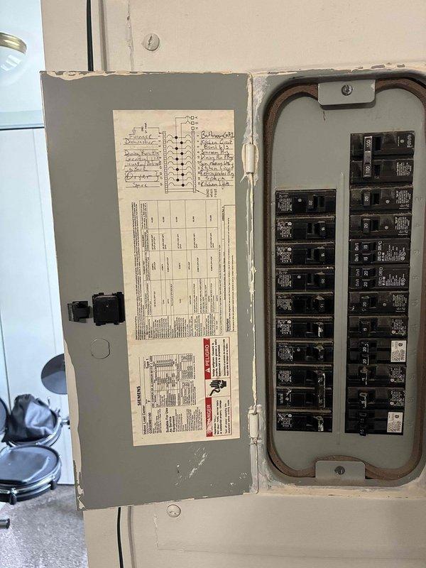 Conducted on-site evaluation for air conditioning system replacement at residential property. Assessed existing electrical panel capacity and circuit availability, documented current thermostat configuration with Honeywell Home digital unit, and evaluated installation requirements for new AC system where no cooling equipment currently exists. Prepared comprehensive replacement estimate including equipment specifications, electrical requirements, and installation scope for complete air conditioning system installation.