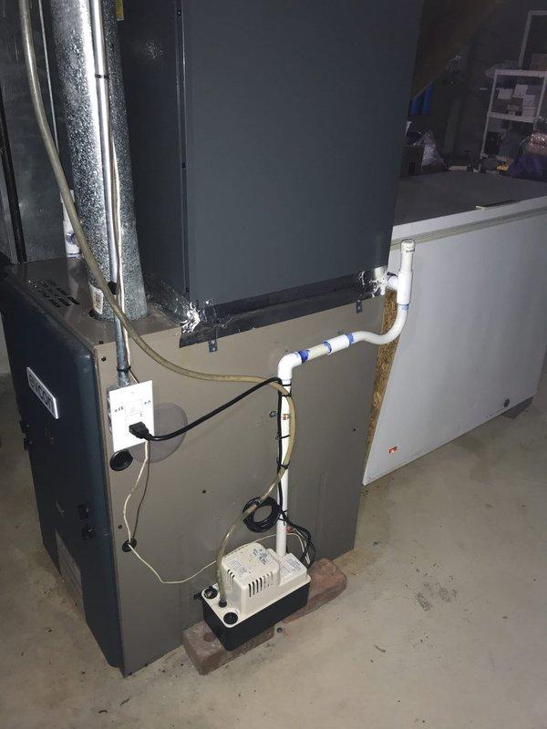 Completed warranty evaporator coil replacement on residential HVAC system. Removed and replaced defective evaporator coil assembly, ensuring proper refrigerant line connections and condensate drainage routing. Verified system operation with no leaks detected and adequate airflow through new coil. All electrical connections secured and condensate pump functioning properly.
