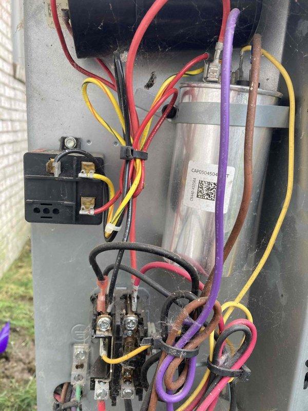 Completed routine preventative maintenance inspection under Club AC12-4 agreement. Performed comprehensive system evaluation including visual inspection of evaporator coil fins, which showed clean metallic surfaces with proper alignment and no signs of corrosion or debris buildup. Inspected electrical control panel, documenting proper wire connections, functional contactor operation, and capacitor condition (model CAP050045M). All electrical components showed secure terminations with appropriate wire management and zip-tie organization. System operating within normal parameters with no immediate service needs identified.
