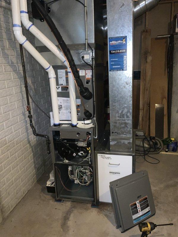 Completed seasonal maintenance agreement visit for air conditioning and system inspection. Performed comprehensive system evaluation of air handler unit and outdoor condensing unit, including inspection of capacitor, electrical connections, and all mechanical components. Replaced furnace filter as needed per Club AC12-4 maintenance protocol, ensuring proper airflow and system efficiency for continued optimal operation.