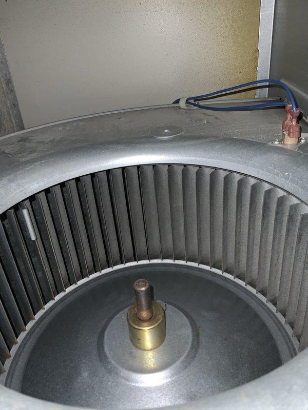 # No Cooling - 10-Year-Old AC System

Responded to service call for AC unit not operational since morning, affecting entire home. Customer reported this as an ongoing issue with the 10-year-old outdoor condensing unit.

## Diagnostic Findings

Upon arrival, performed comprehensive system evaluation of the split AC system. Accessed indoor air handler and inspected blower assembly, motor, and electrical connections. Blower wheel showed normal wear patterns consistent with 10-year operation. Motor shaft coupling and bearings appeared intact with no visible damage or excessive contamination.

Examined control board, wiring connections, and gas valve assembly in air handler cabinet. All wire terminations were secure with no signs of overheating or loose connections. Circuit board showed no visible damage, burned components, or blown fuses.

Proceeded to outdoor condensing unit for further diagnostics. Verified power supply to unit and checked disconnect. Inspected compressor, contactor, cap