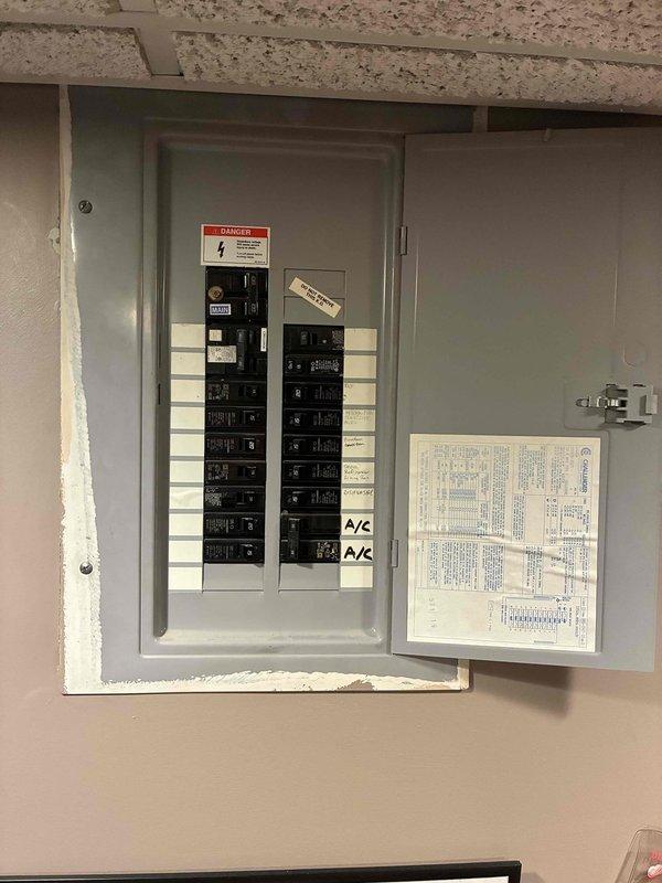 Conducted comprehensive site evaluation for complete HVAC system replacement including furnace, air conditioning unit, and mini-split system options. Assessed existing mechanical room infrastructure, electrical service capacity at main breaker panel, and utility connections to determine equipment compatibility and installation requirements. Documented current system configuration, available space constraints in basement utility area, and electrical circuit availability for new equipment specifications.