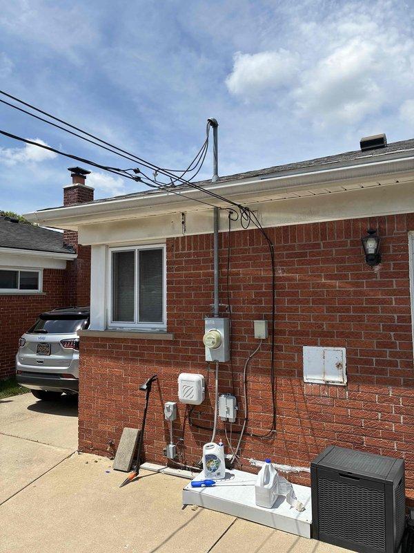 Conducted site evaluation for air conditioning system replacement at residential property. Assessed existing outdoor AC unit positioned on concrete pad adjacent to house, documented current equipment configuration including electrical connections and condensate drainage setup. Reviewed interior mechanical space containing water heater and ductwork to determine compatibility requirements for new system installation. Provided homeowner with equipment options and discussed available financing programs for complete AC replacement.