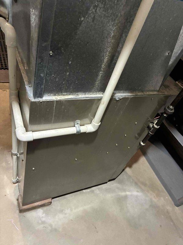 Completed estimate for complete HVAC system replacement of a 20-year-old R-22 air conditioning and furnace system found to be undercharged on refrigerant. Assessed existing equipment condition, ductwork configuration, and thermostat setup. Coordinated extended scheduling timeline to accommodate customer availability and discussed installation timeline expectations.