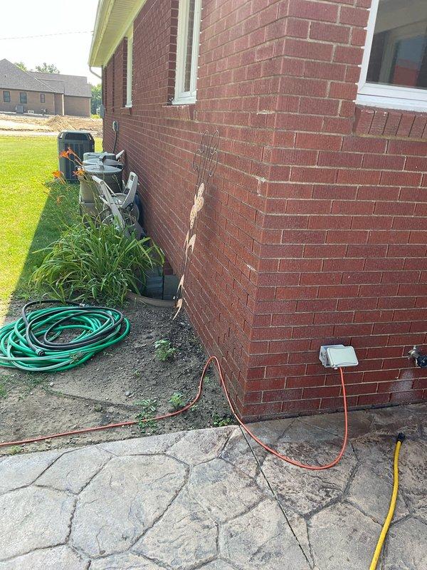 Provided comprehensive estimate for new air conditioning system installation at residential property currently without cooling equipment. Assessed basement location with existing natural gas furnace and ductwork infrastructure, noting exposed ceiling joists and existing HVAC distribution system. Evaluated exterior placement options for condenser unit near foundation on side yard with adequate clearance, documented existing electrical service routing, and determined equipment specifications and installation requirements for complete AC system integration with current heating system.