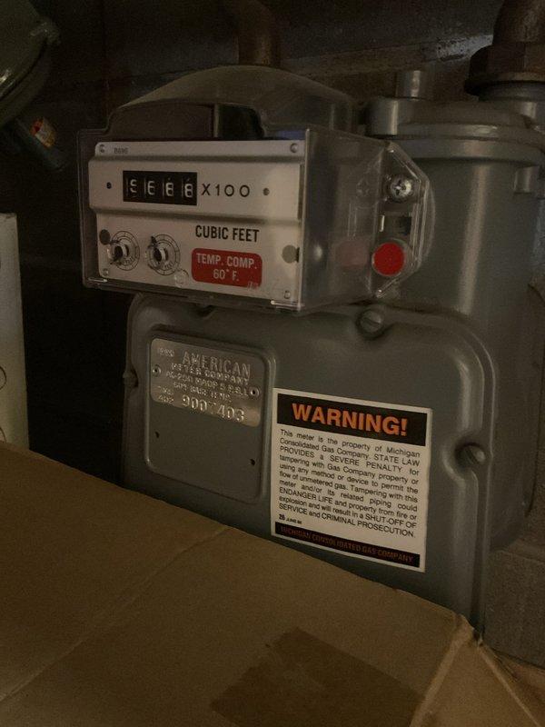 Provided electrical estimate for whole home generator replacement to address failed transfer switch and circuit board on 17-year-old existing unit. Assessed natural gas meter and utility connections in basement area to verify adequate fuel supply capacity for new generator installation. Documented existing HVAC and gas infrastructure to ensure proper clearances and code-compliant integration with replacement generator system.