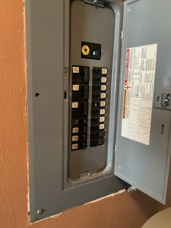 Conducted on-site assessment for whole home generator installation. Evaluated existing electrical infrastructure including main service panel with multiple circuit breakers and current mechanical systems in utility room. Documented equipment locations, available clearances, and existing gas supply lines for generator placement and connection requirements. Photographed electrical panel configuration and mechanical room layout to determine proper sizing and installation specifications for standby generator system. Assessed routing options for electrical connections, transfer switch placement, and fuel supply integration with existing utilities.