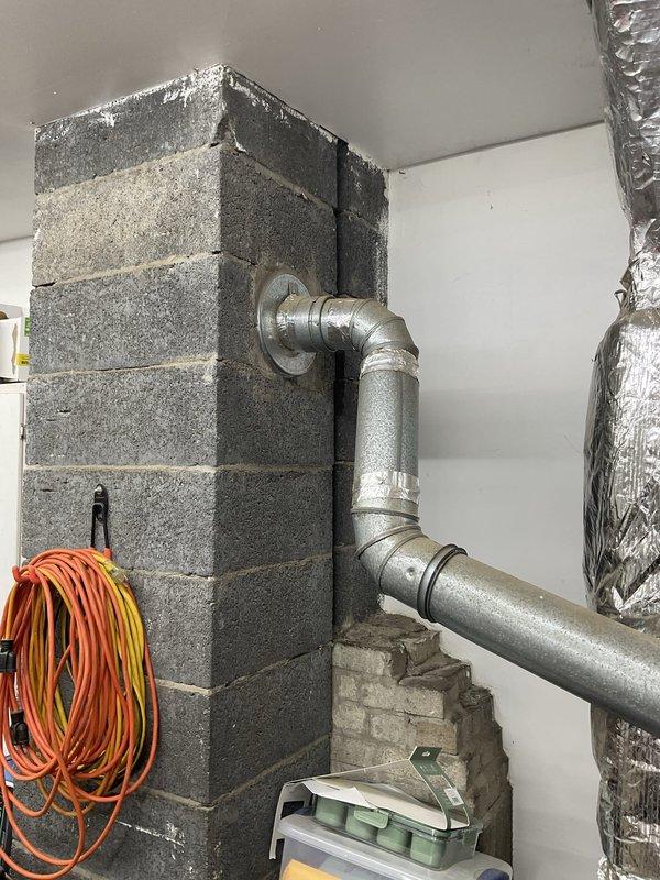 Conducted on-site evaluation of existing HVAC system to provide replacement estimate. Current air conditioning unit is operational but over 20 years old, while furnace is of newer vintage. Assessed ductwork installation including flexible and rigid metal components, air handler unit, and overall system configuration in mechanical room to determine proper sizing and equipment specifications for complete system replacement.