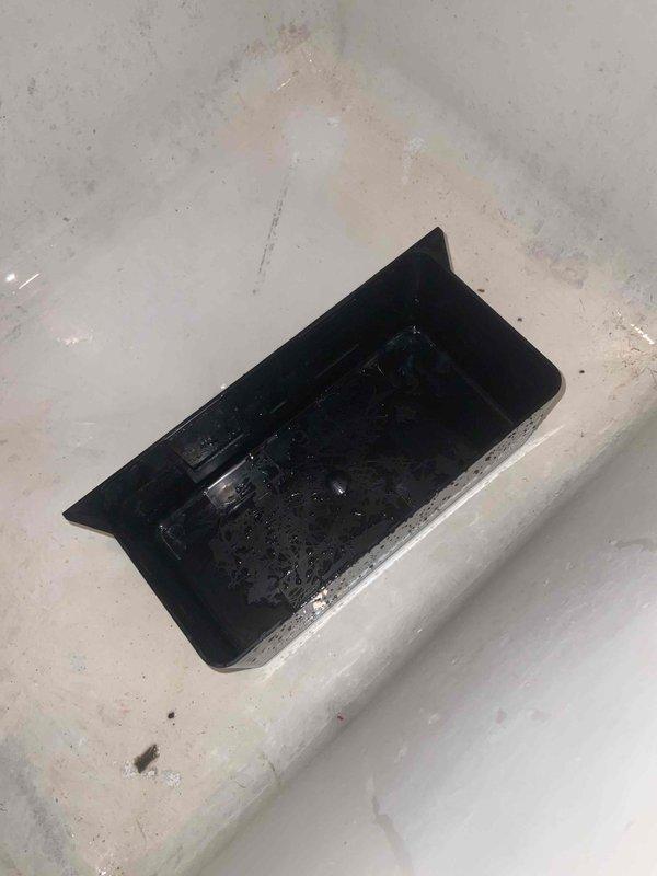 Responded to no heat call on residential furnace approximately 2 years old. Upon arrival, discovered water leakage issue around furnace base, with increased leaking during air conditioning operation indicating condensate drainage problem. Inspected condensate pump system and drain pan assembly, removed access panels to examine control board and internal components for any water damage or electrical issues that could affect heating operation. Documented condensate pump condition and drainage system components with photos showing drain pan area and control board assembly to verify no moisture intrusion affecting furnace controls. Unit currently maintaining cooling function but requires condensate pump repair or replacement to resolve water leakage and restore proper drainage, preventing potential future heating system failures due to safety switches or water damage.