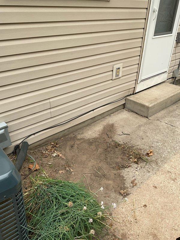 Conducted on-site assessment of existing HVAC system to provide replacement estimate. Documented current Carrier furnace unit and outdoor air conditioning condenser with serial number identification for equipment specifications. Photographed existing equipment configuration including furnace installation dated from 2019, water heater proximity, venting arrangements, and outdoor condenser placement on concrete pad. Evaluated system accessibility, clearances, and existing ductwork connections to determine replacement requirements and scope of work for complete HVAC system upgrade proposal.