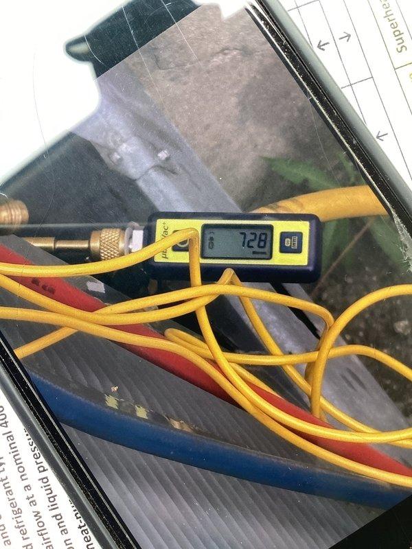 Returned to shop to replace thermal expansion valve (TXV) on HVAC unit. Recovered refrigerant, removed and replaced defective TXV, evacuated system, and recharged to manufacturer specifications. Verified proper superheat and subcooling readings with digital gauges, confirming system operating within normal parameters.
