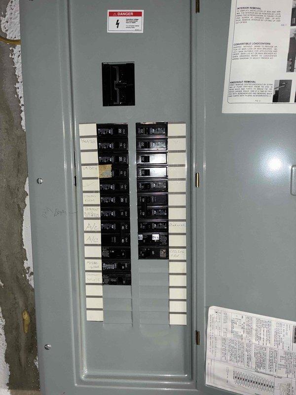 Conducted estimate for complete air conditioning system replacement. Existing outdoor AC unit is approximately 30 years old and nearing end of serviceable life. Assessed current HVAC installation including indoor air handler located in mechanical room with existing ductwork and electrical panel configuration to determine replacement specifications and installation requirements.
