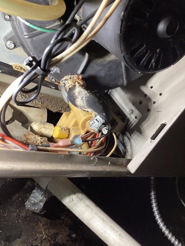 Completed scheduled AC maintenance and safety inspection per club agreement. Performed comprehensive system evaluation including inspection of blower motor assembly, electrical connections, and internal components. Documented equipment condition with photos showing normal wear patterns and operational status of all mechanical and electrical systems.