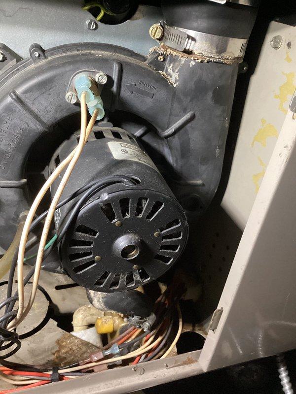 Completed scheduled AC maintenance and safety inspection per club agreement. Performed comprehensive system evaluation including inspection of blower motor assembly, electrical connections, and internal components. Documented equipment condition with photos showing normal wear patterns and operational status of all mechanical and electrical systems.