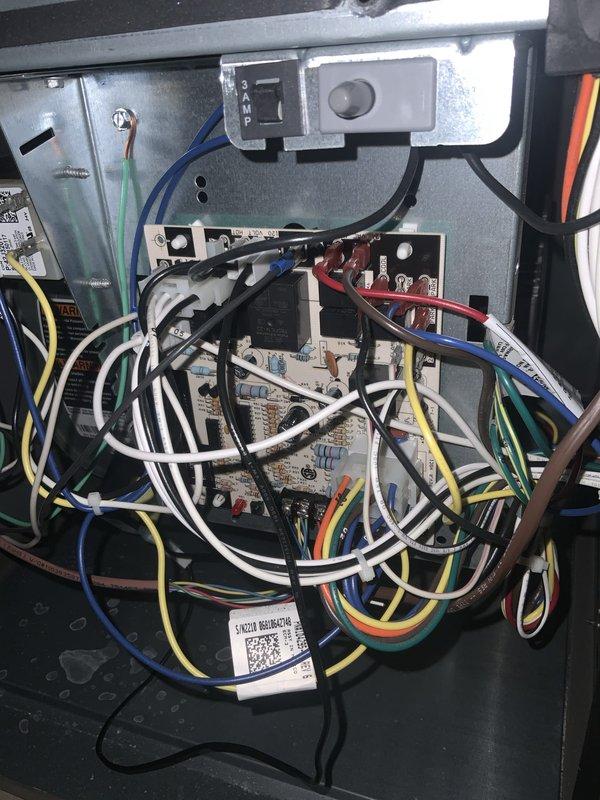 Completed routine preventive maintenance inspection on HVAC unit under club AC12-4 agreement. Performed comprehensive system evaluation including inspection of compressor assembly, electrical control boards, wiring connections, and terminal blocks. All components photographed and documented, with system found to be operating within normal parameters and no immediate service needs identified.