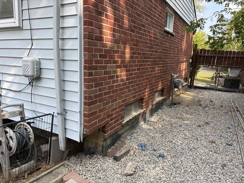Conducted estimate for complete HVAC system replacement after assessing existing basement furnace and outdoor condensing unit. System sustained damage from recent power outage, requiring control board and low pressure cutoff switch at minimum, with potential for additional failed components making repairs economically unfeasible. Documented condition of aged Evcon furnace, air handler, ductwork, and outdoor AC unit through photographic inspection. Recommended full system replacement of both heating and cooling equipment due to extent of electrical damage and overall age of installation.