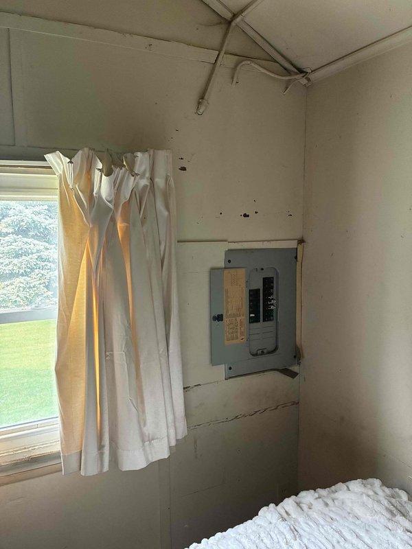 Conducted electrical estimate for new whole home generator installation at a 900 square foot manufactured home. Evaluated existing Eaton electrical panel with multiple circuits and safety lockout devices to determine compatibility and capacity for generator integration. Assessed panel location, available space for generator placement, and existing electrical infrastructure to provide comprehensive installation recommendations.