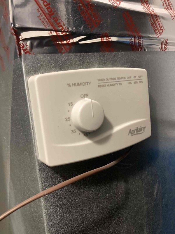 Completed preventive maintenance tune-up on HVAC system. Removed and inspected burner orifices, cleaned components, and verified proper operation. Checked humidifier control settings and confirmed system functionality per manufacturer specifications.