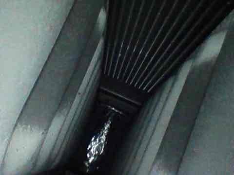 Responded to no cooling call on club AC unit. Upon arrival, performed diagnostic inspection of air handler and evaporator coil assembly. Verified system components including blower motor, electrical connections, and cooling coil condition. Documented interior condition of air handler unit with photos showing evaporator coil and ductwork configuration. System assessed and necessary findings recorded for maintenance agreement visit.