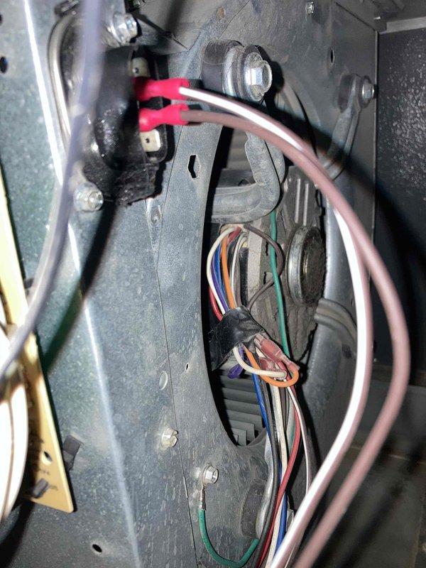 Completed prepaid air conditioner tune-up maintenance on residential cooling system. Performed comprehensive diagnostic testing using digital multimeter to verify electrical readings and system performance. Inspected indoor air handler components, including blower motor assembly, control board wiring, and all electrical connections. Verified proper voltage and amperage at contactor terminals and traced wire routing through control panel. Examined all wire connections for proper termination and secure mounting. All electrical components tested within normal operating parameters. System operational with no deficiencies noted at time of service.