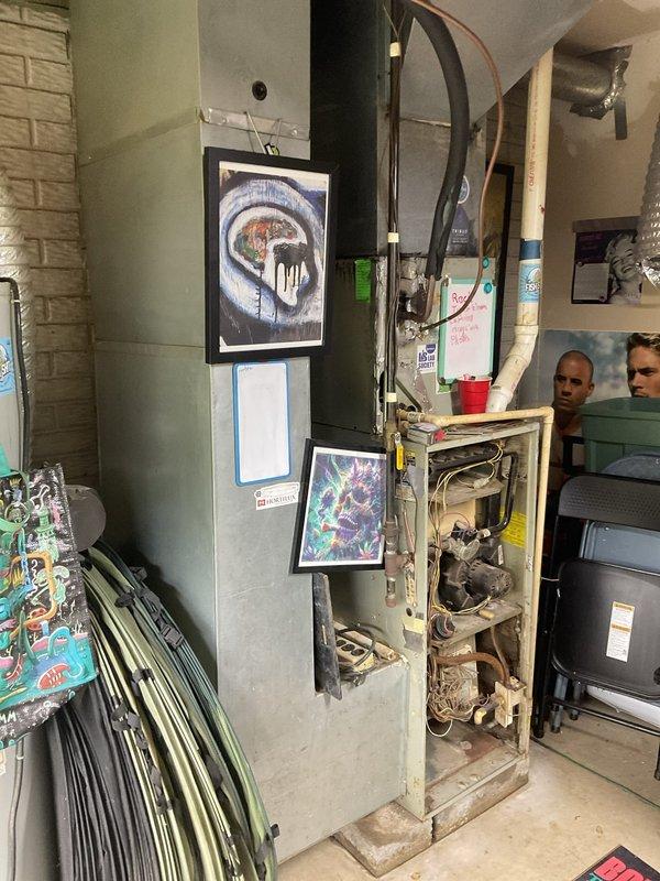 Conducted on-site assessment for 80% AFUE furnace replacement. Inspected existing air handler unit in basement mechanical room and evaluated current system configuration, including blower assembly, ductwork connections, and electrical components. Documented equipment condition and provided replacement estimate for new furnace installation.